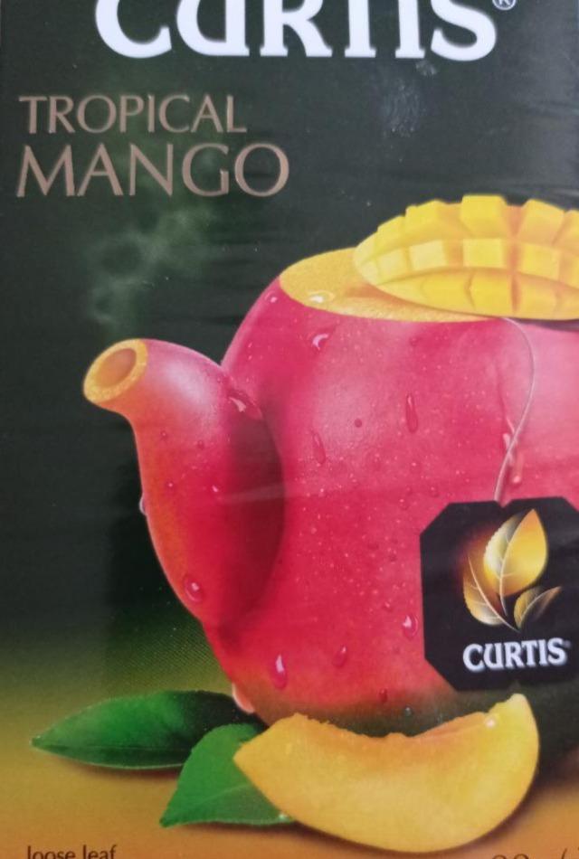 Фото - Чай зелений байховий ароматизований Tropical Mango Curtis