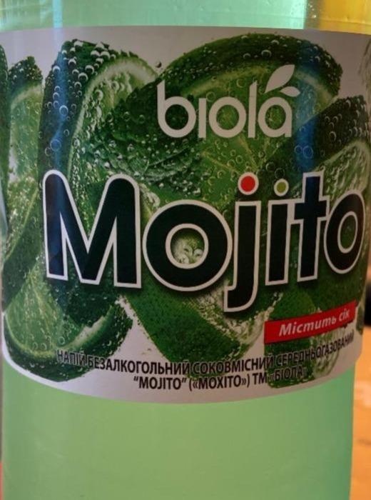 Фото - Напій безалкогольний соковмісний середньогазований Мохіто З цукрами та підсолоджувачами Біола