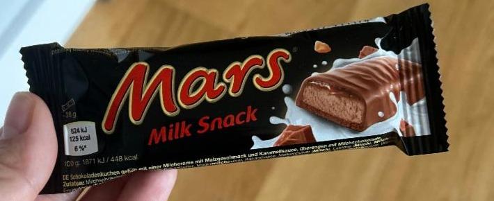 Фото - Батончик молочний Milk Snack Mars