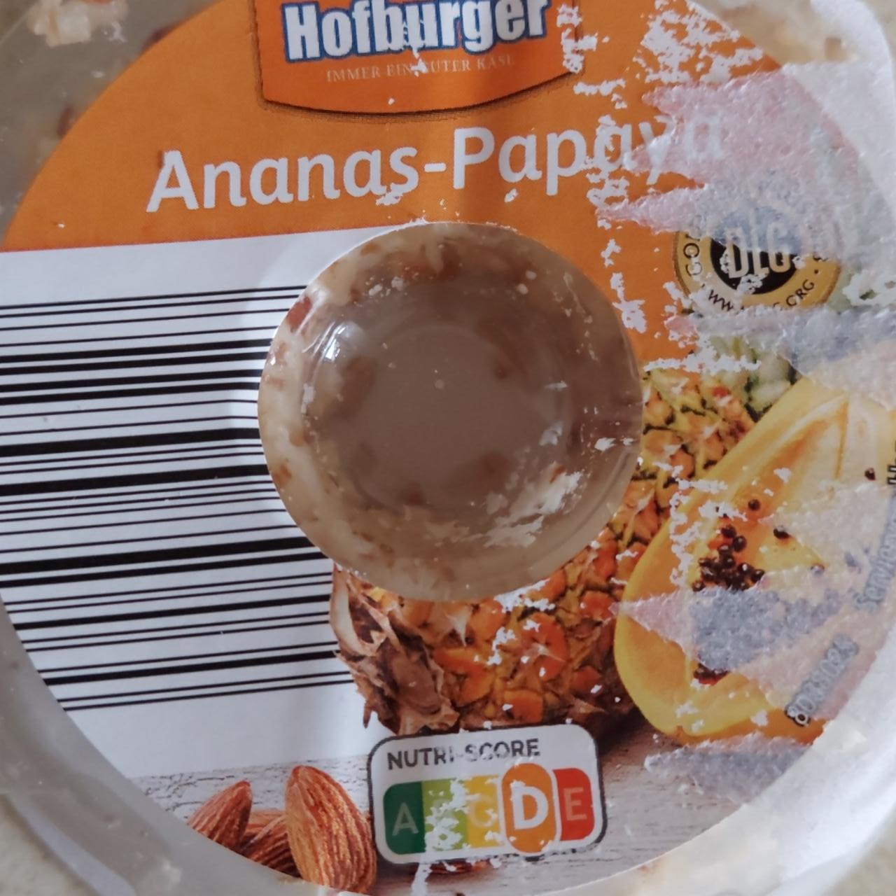 Фото - Ananas-papaya ring käse Hofburger