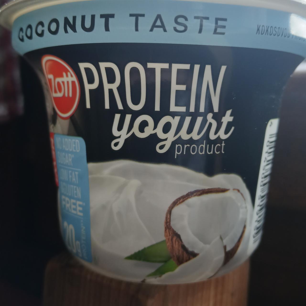 Фото - Protein yogurt product Coconut Zott
