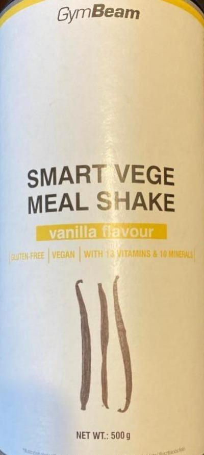 Фото - Замінник їжі Smart Vege Meal Shake ванільний GymBeam