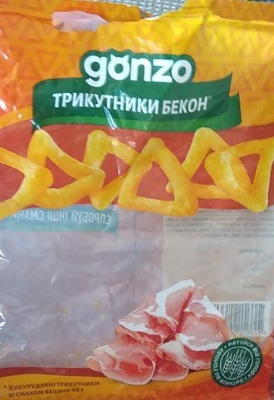 Фото - кукурудзяні трикутники зі смаком сиру Gonzo
