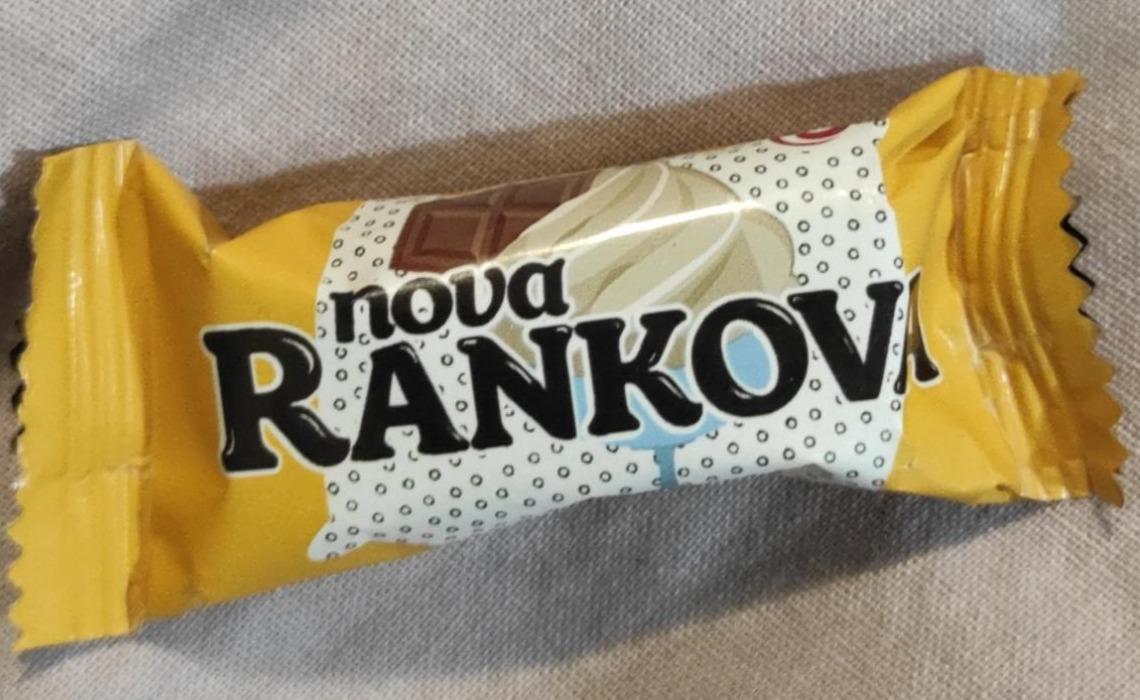 Фото - Цукерки глазуровані зі збивним корпусом зі смаком шоколаду та пломбіру Nova Rankova