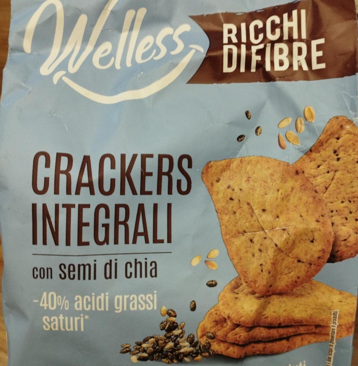 Фото - Crackers integrali con semi di chia Welless