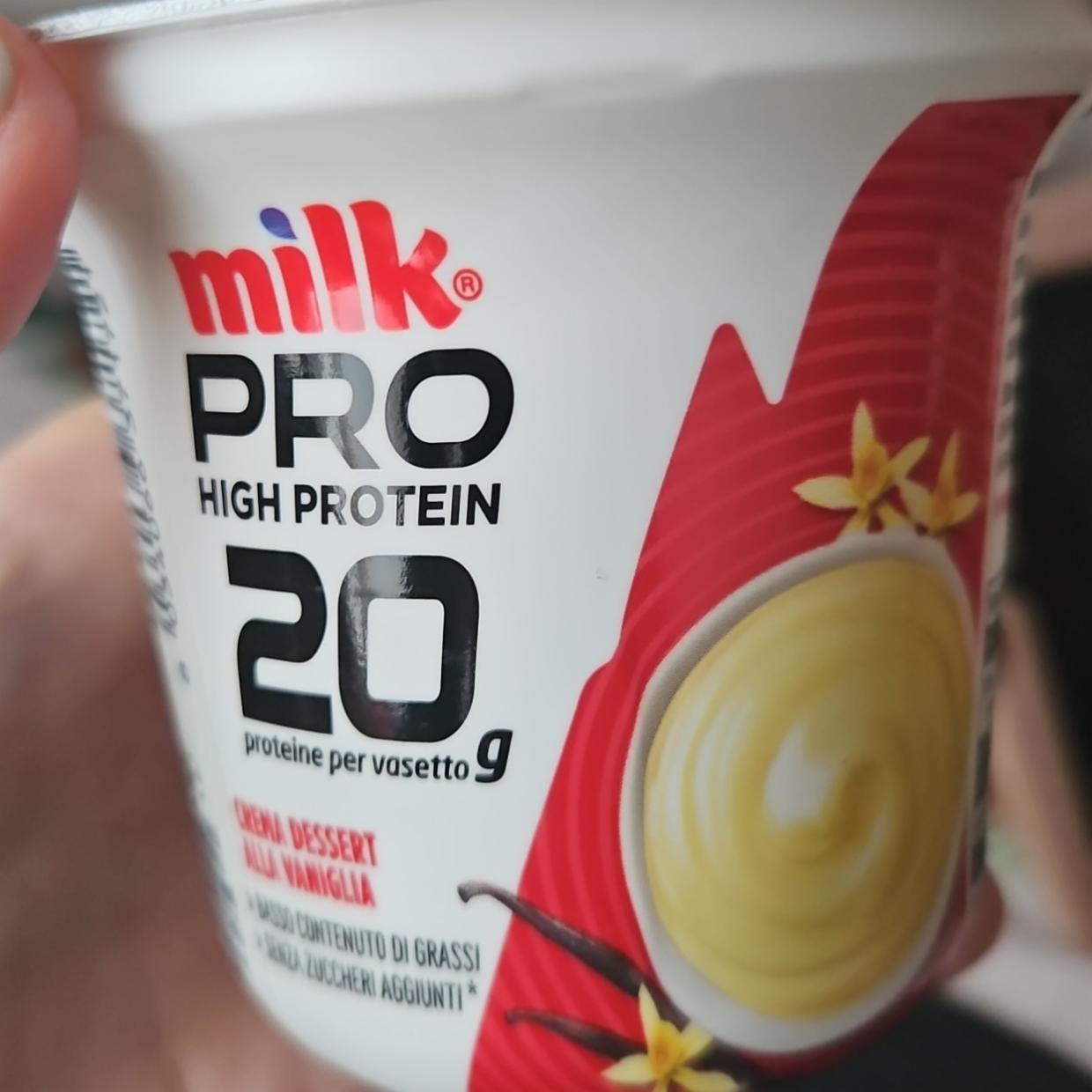 Фото - High Protein Crema Dessert alla vaniglia Milk Pro