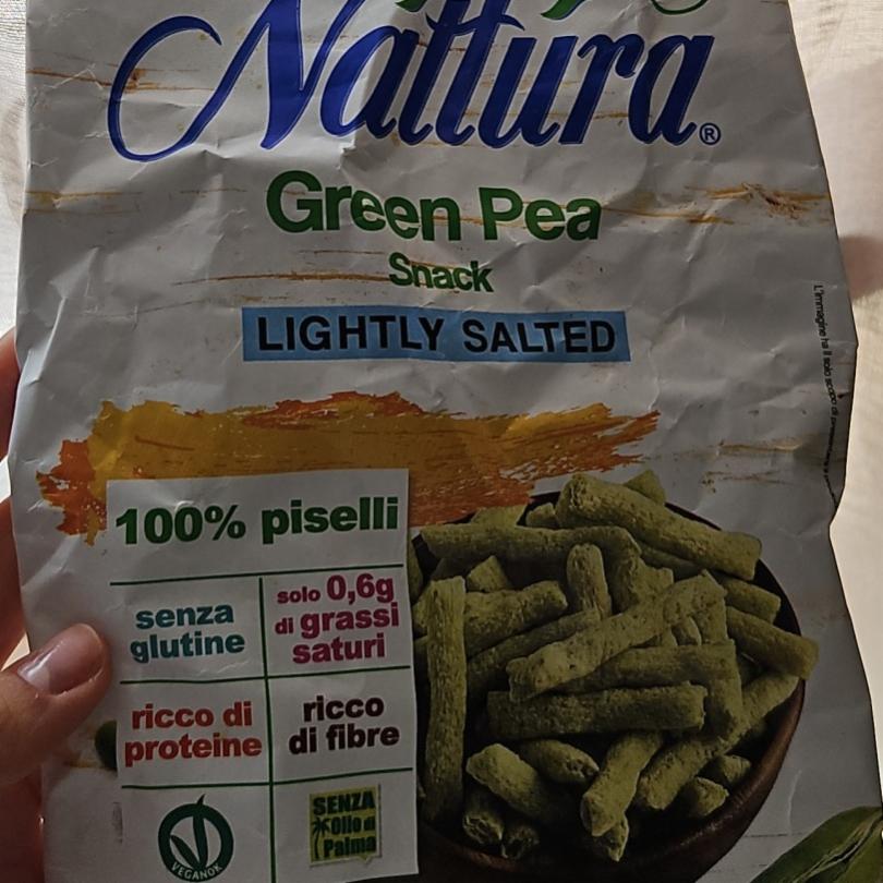 Фото - Green pea snack Nattura