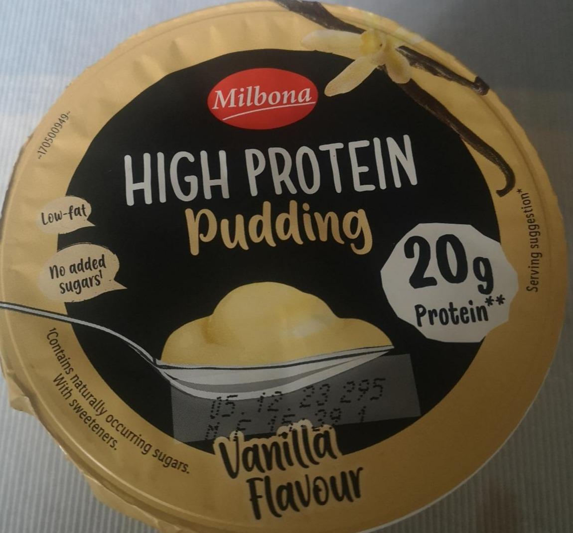 Фото - High Protein Pudding Vanilla Flavour Milbona