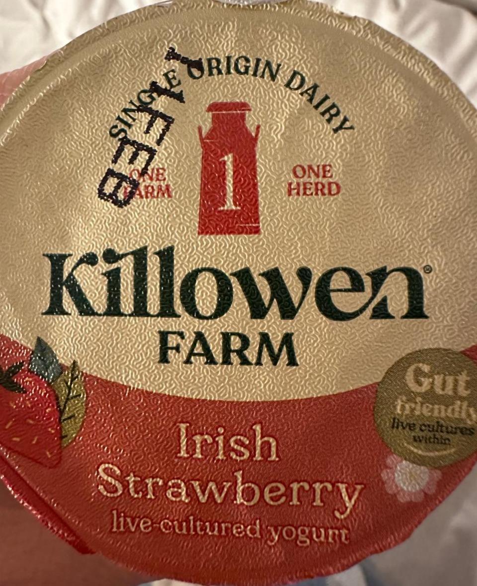 Фото - Strawberry Live Yoghurt Killowen Farm
