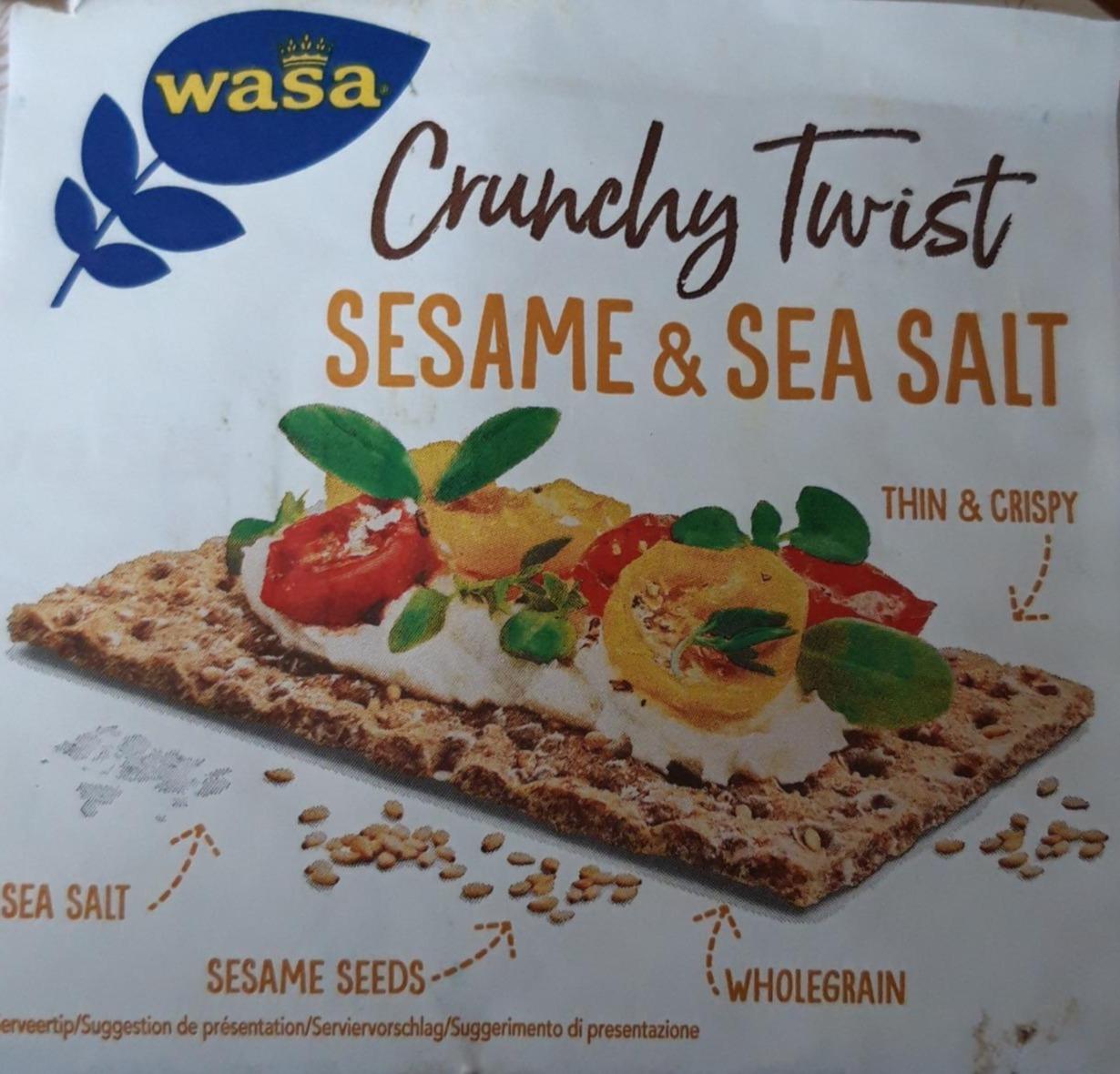 Фото - Crunchy Twist Sesame & Sea Salt Wasa