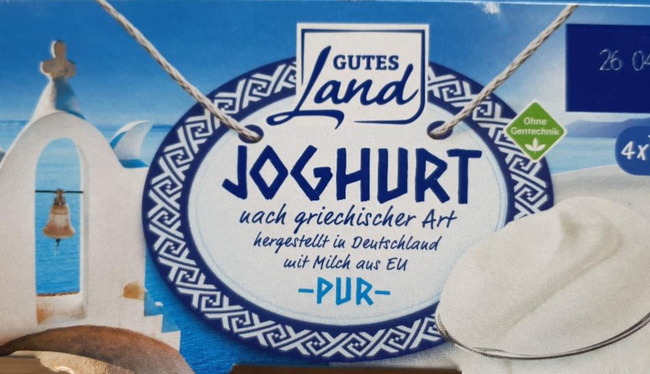 Фото - Йогурт грецький Yogurt Gutes Land