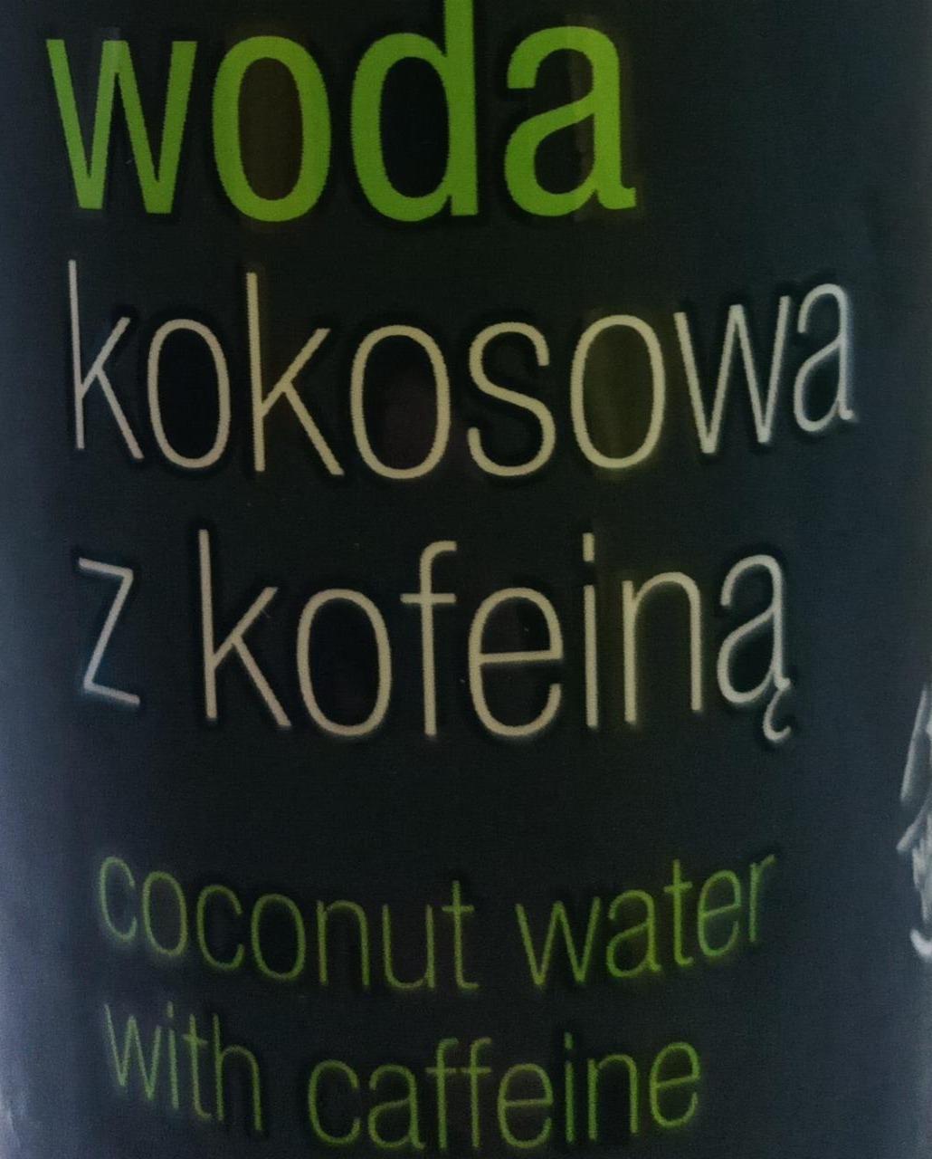 Фото - Woda kokosowa z kofeina QF