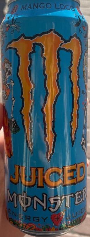 Фото - Напій енергетичний безалкогольний сильногазований Mango Loco Juiced Monster Energy
