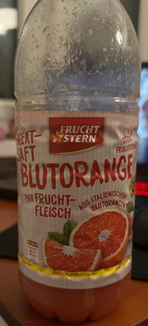 Фото - Сік червоного апельсину Blutorange Saft Frucht Stern