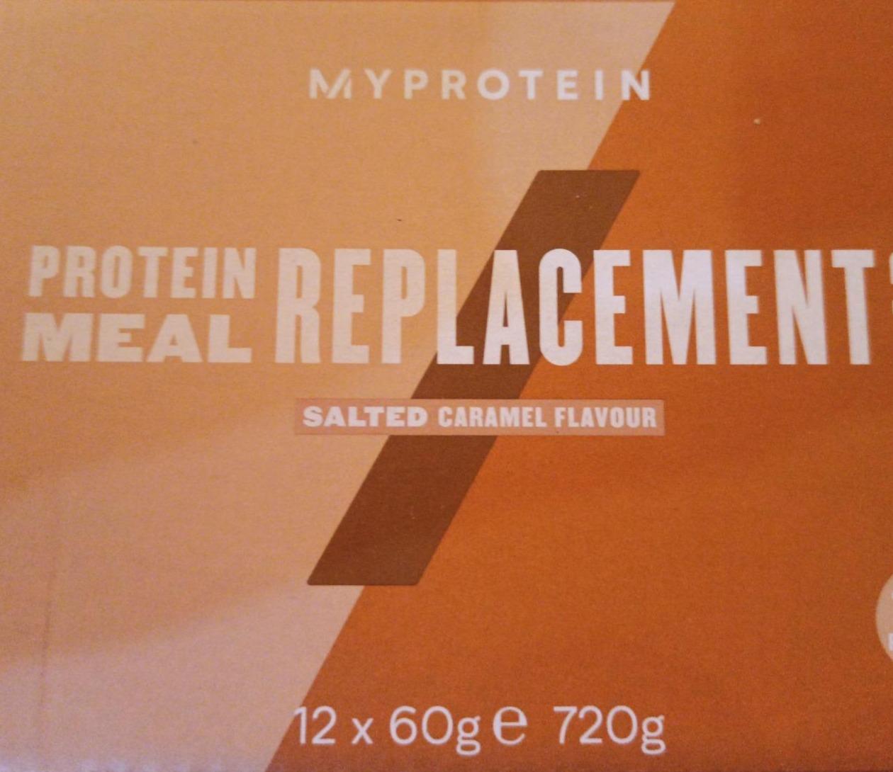 Фото - Енергетичний батончик зі смаком солоної карамелі Protein Meal Replacement My protein