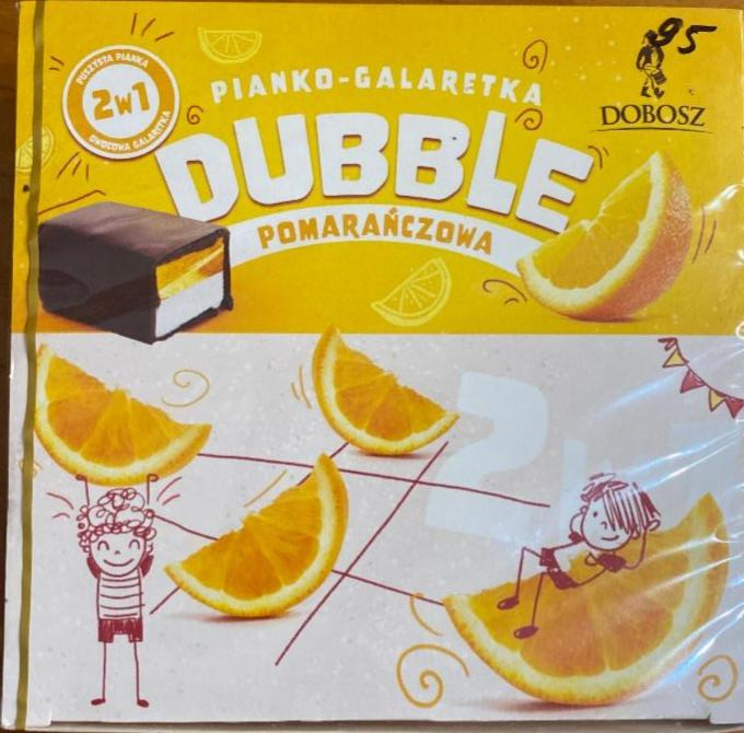 Фото - Цукерки шоколадні Молочко та желе ванільно-апельсинові Dobosz