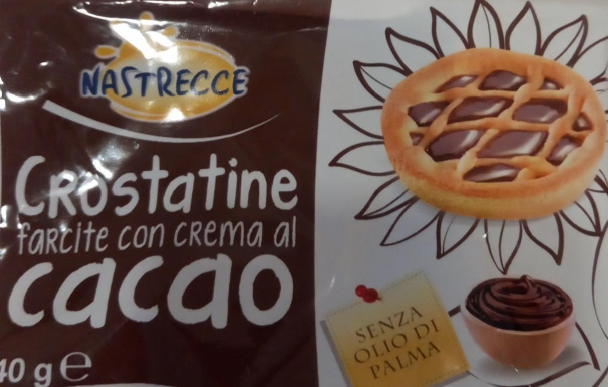 Фото - Crostatine farcite con crema di cacao Nastrecce