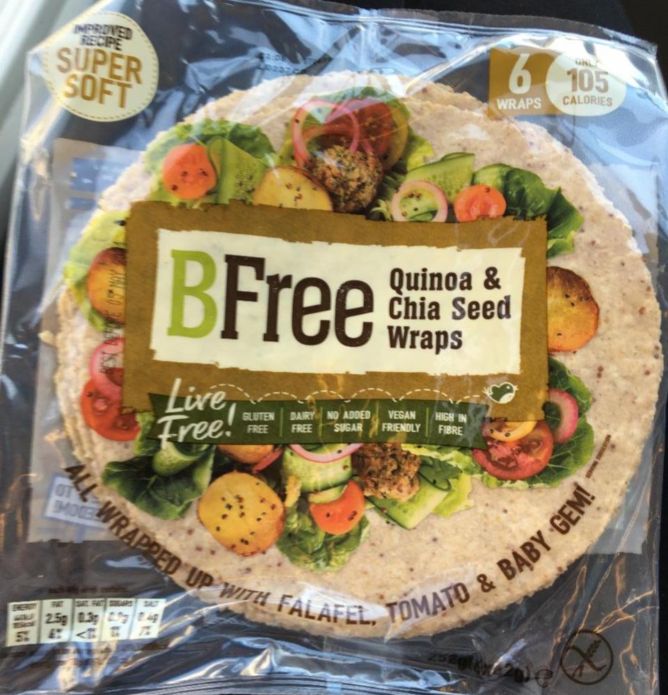Фото - BFree quinoa & chia seeds wrap