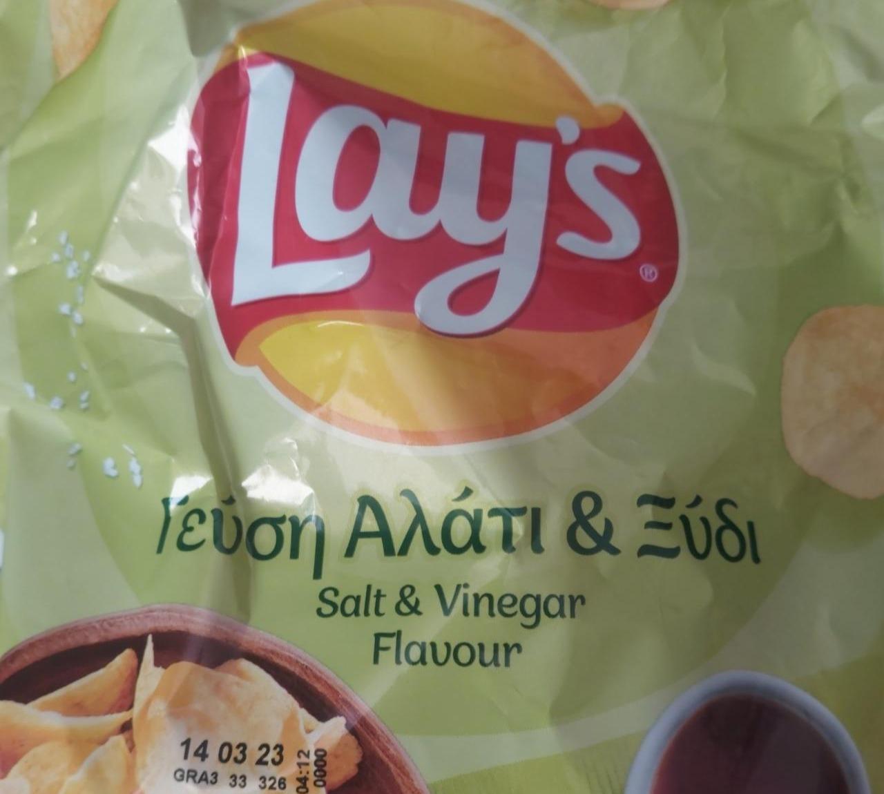 Фото - Lay's salt vinegar flavour