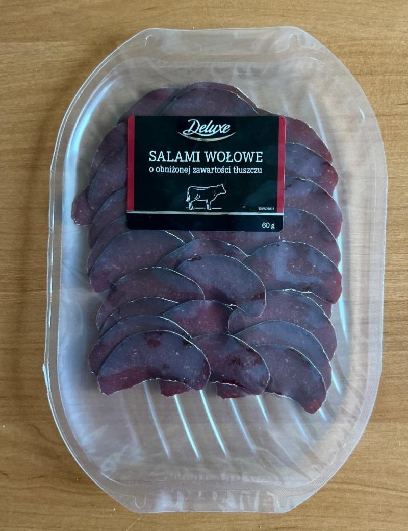 Фото - Салямі яловиче зі зниженою кількістю жиру Deluxe