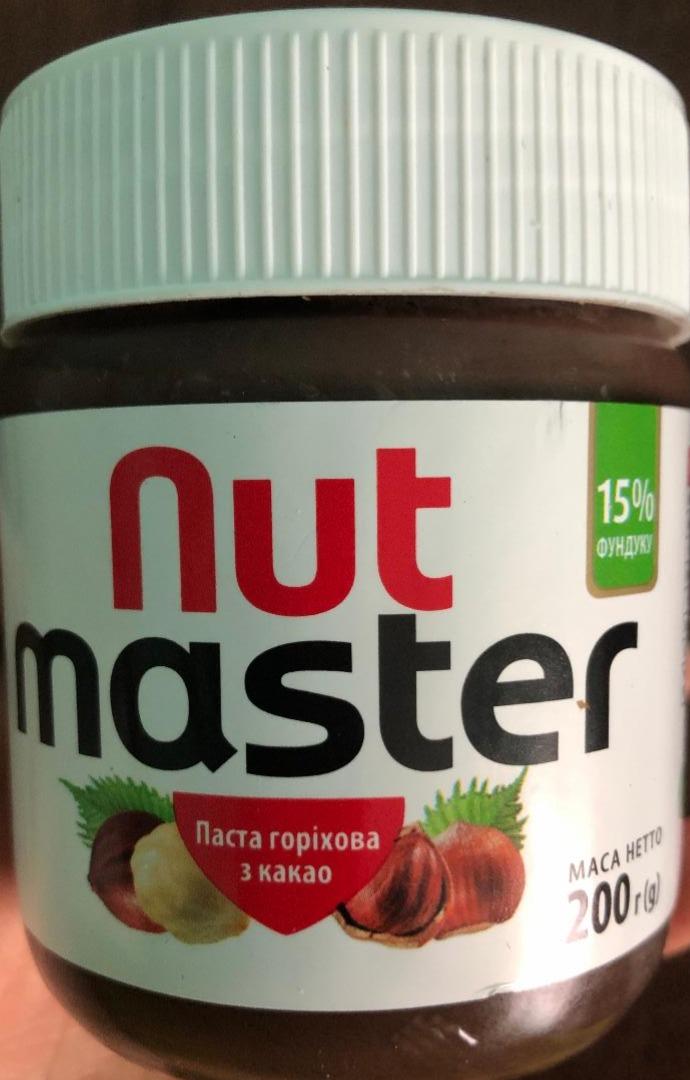 Фото - Паста горіхова з какао Nut Master