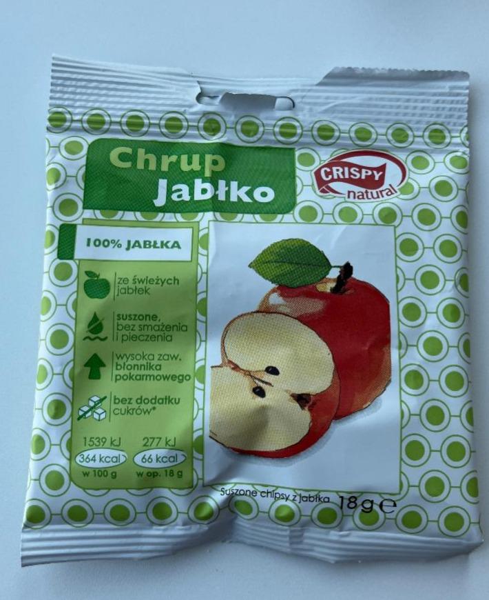 Фото - Сушене яблуко Chrup Jablko Crispy Natural