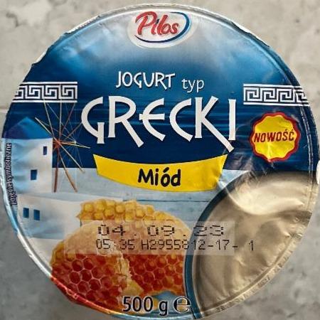Фото - Jogurt typ Grecki Miód Pilos