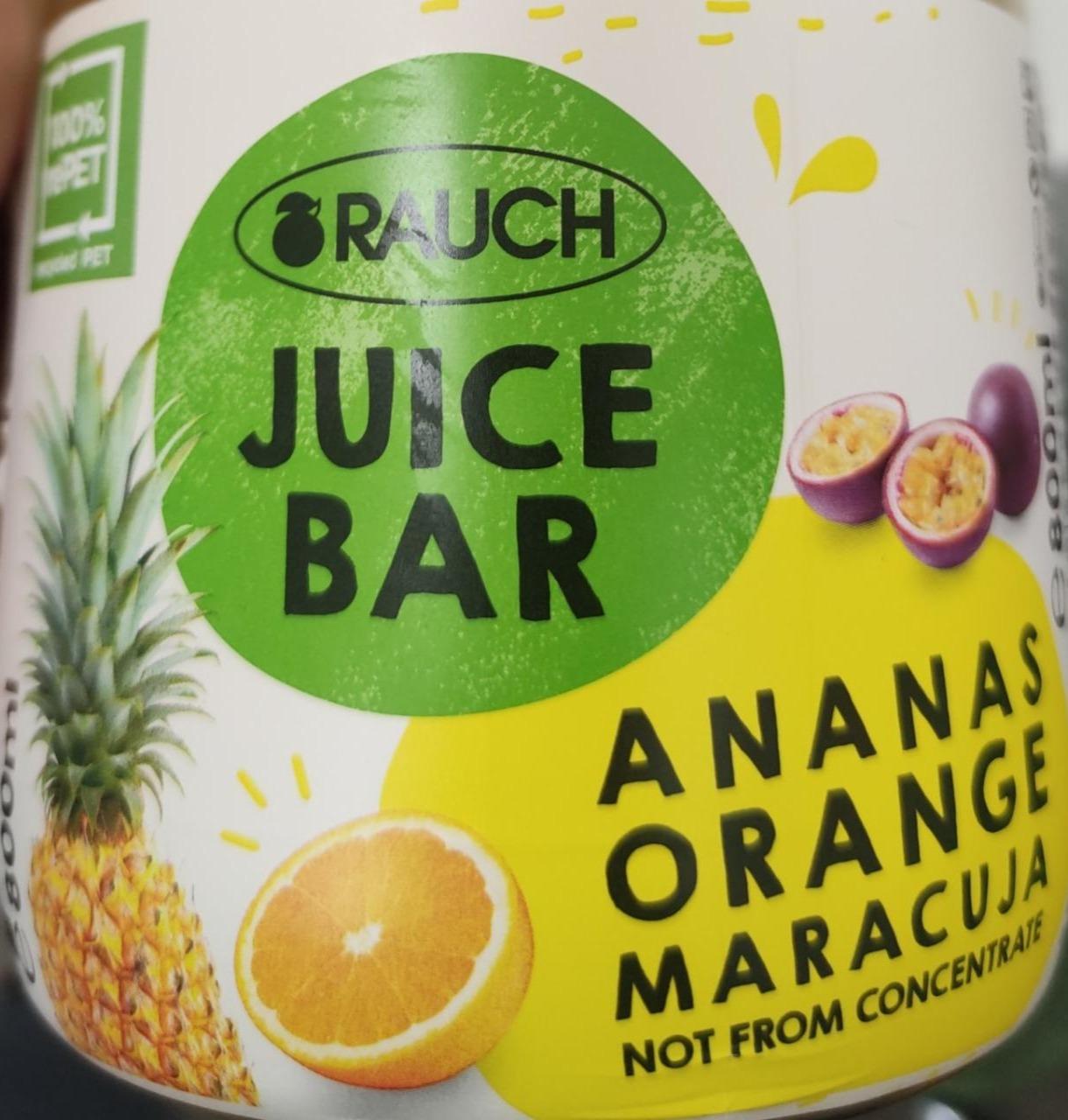 Фото - Juice bar Ananas Orange Maracuja Rauch