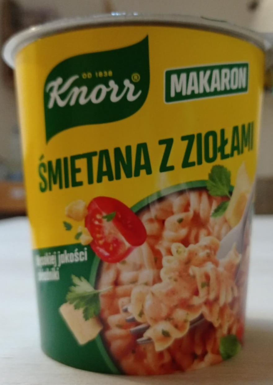 Фото - Makaron śmietana z ziołami Knorr