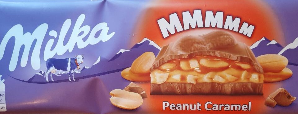 Фото - Шоколад з арахісом та карамеллю Milka