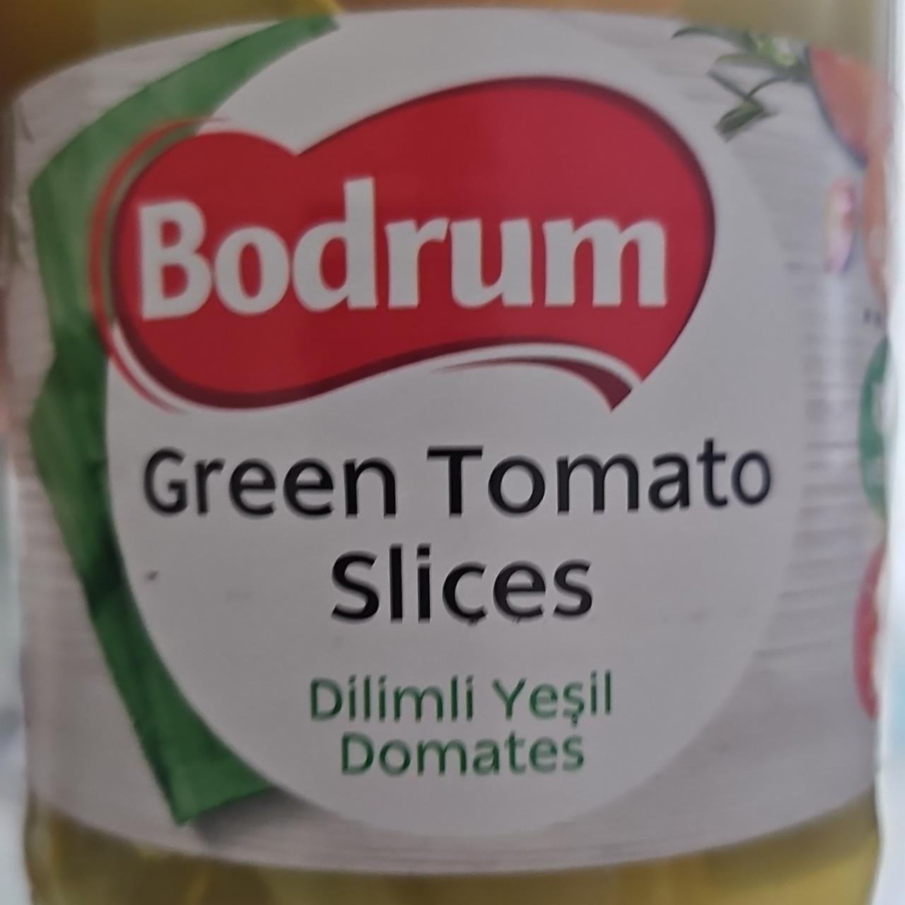 Фото - Помідори зелені консервовані Green Tomato Slices Bodrum