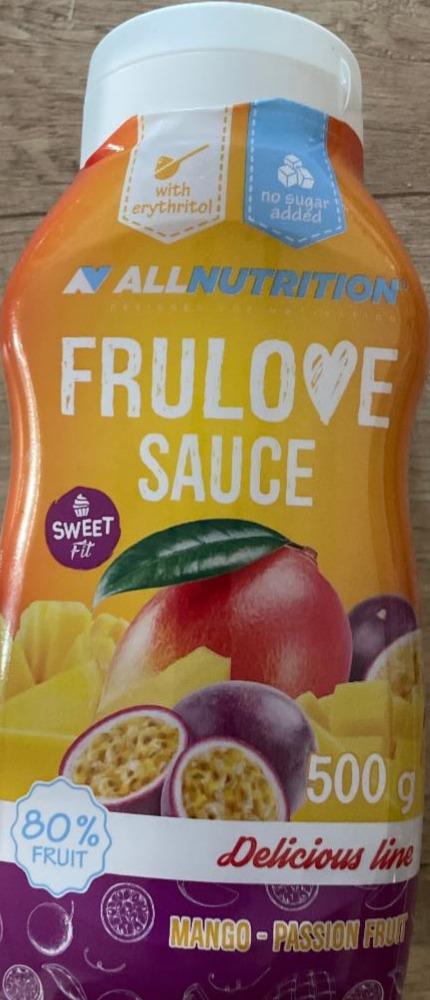 Фото - Frulove sauce mango-passion fruit Allnutrition