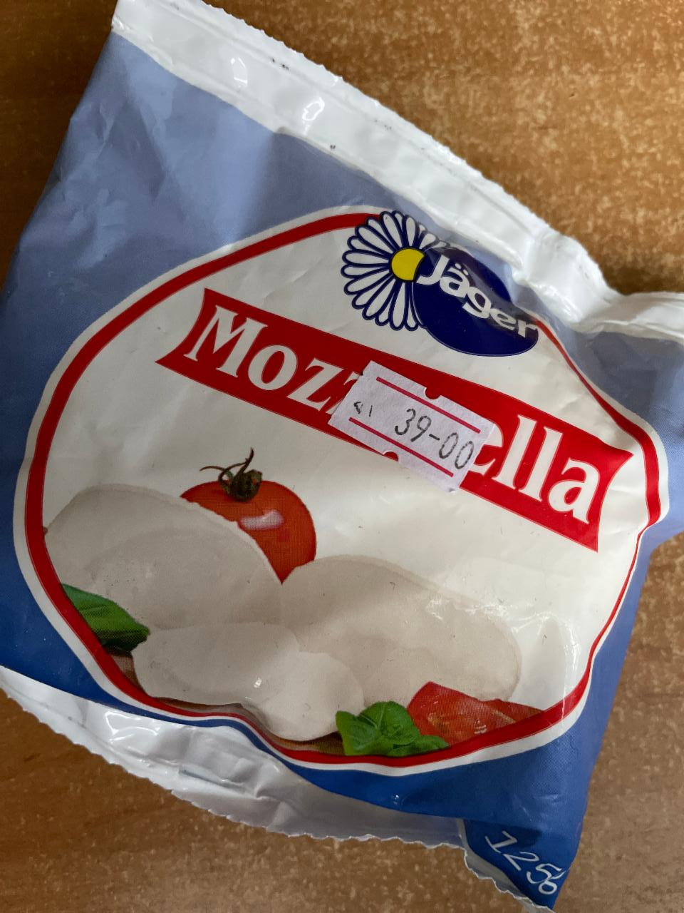 Фото - Сир м‘який Mozzarella в розсолі Jager