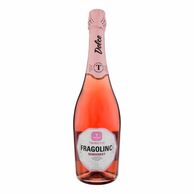 Фото - Вино 6.9% рожеве напівсолодке ігристе Fragolino Таирово