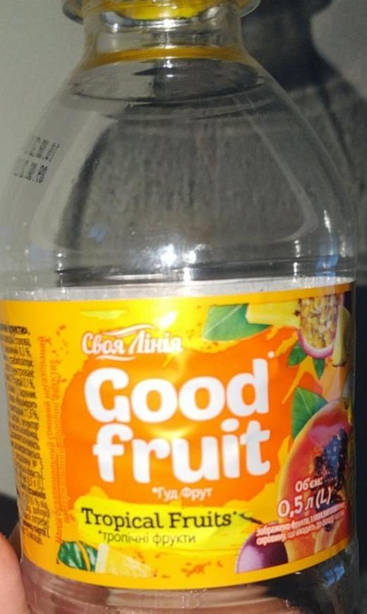 Фото - Напій смак тропічні фрукти good fruit Своя Лінія