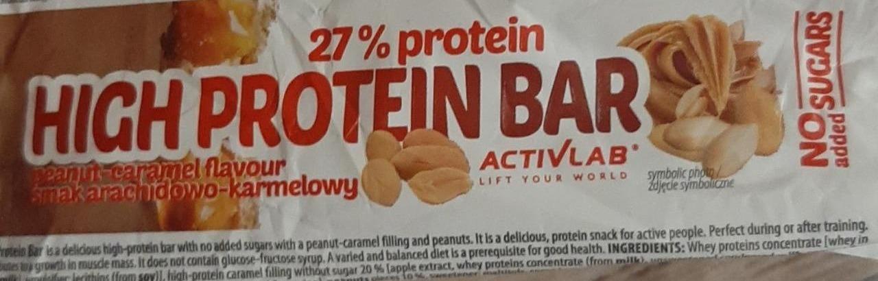Фото - Протеїновий батончик High Protein Bar 27% ActivLab