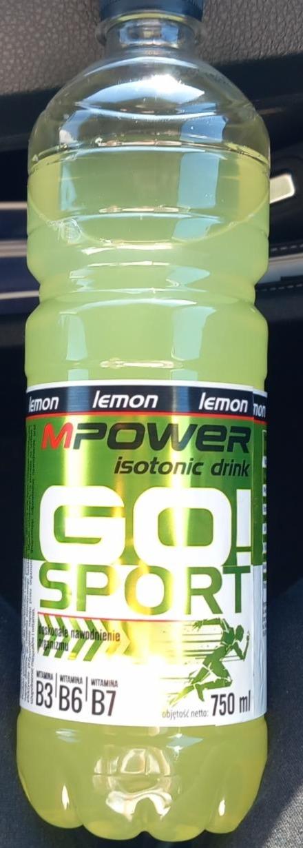 Фото - Ізотонік зі смаком лимонаду Go Sport MPower