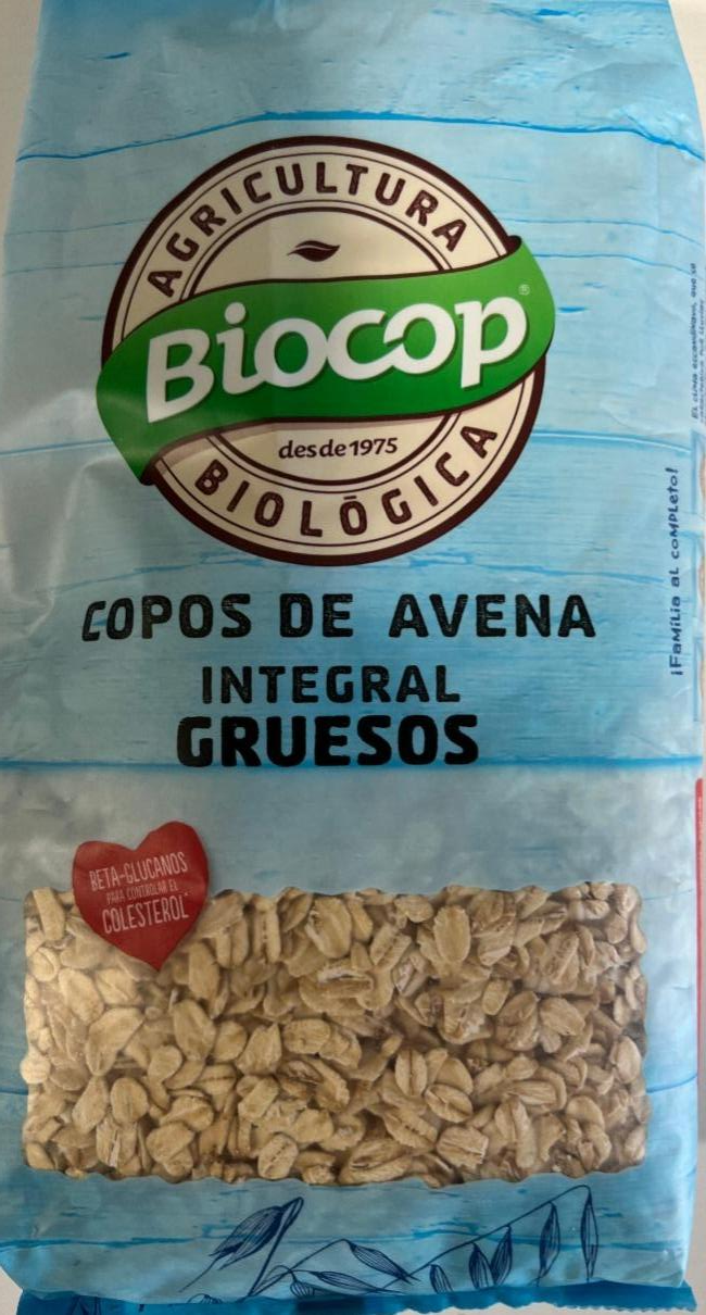 Фото - Copos de avena integral Gruesos Biocop