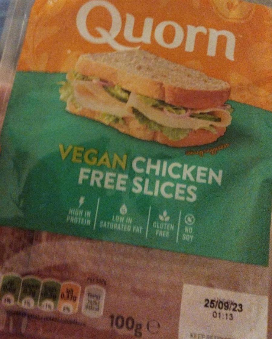 Фото - Quorn Totally Vegan Chicken Free Slices Aldi