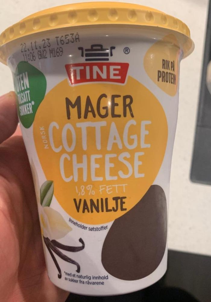 Фото - Сир кисломолочний 2% Mager Vanilje Cottage Cheese Tine