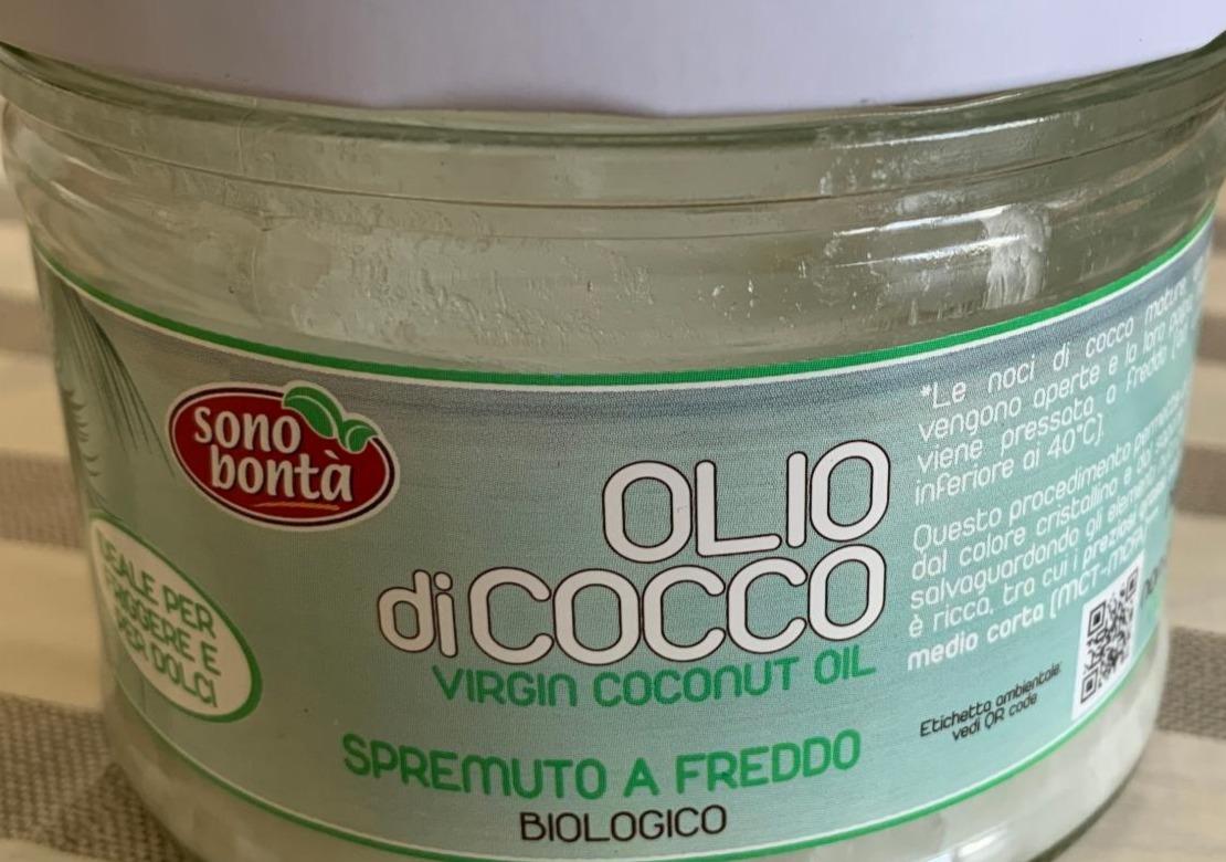 Фото - Олія кокосова Olio di cocco Biologico Sono Bontà
