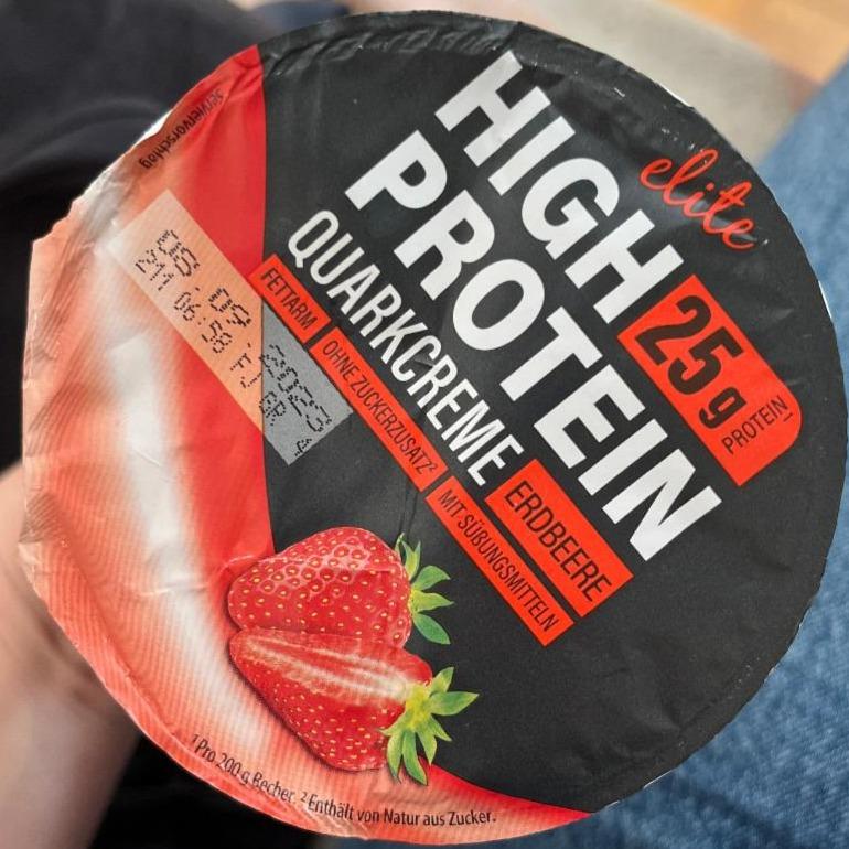 Фото - High protein Quarkcreme Erdbeere Elite