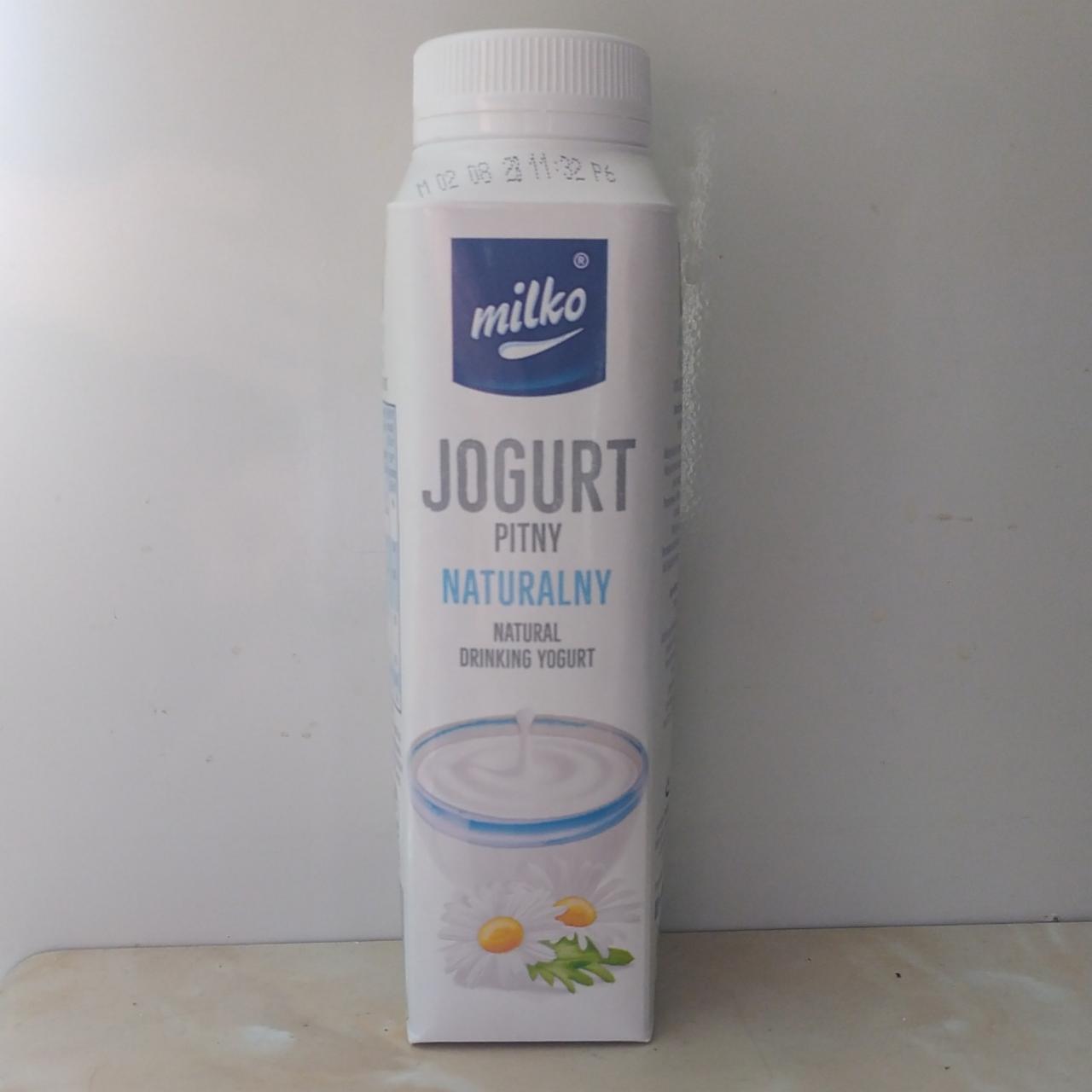 Фото - Йогурт питний натуральний Jogurt Pitny Naturalny Milko
