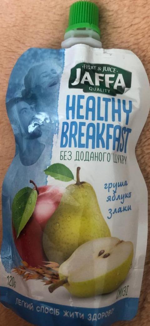 Фото - Десерт фруктовий Смузі з груш і яблук Сніданок зі злаками Healthy Breakfast Jaffa