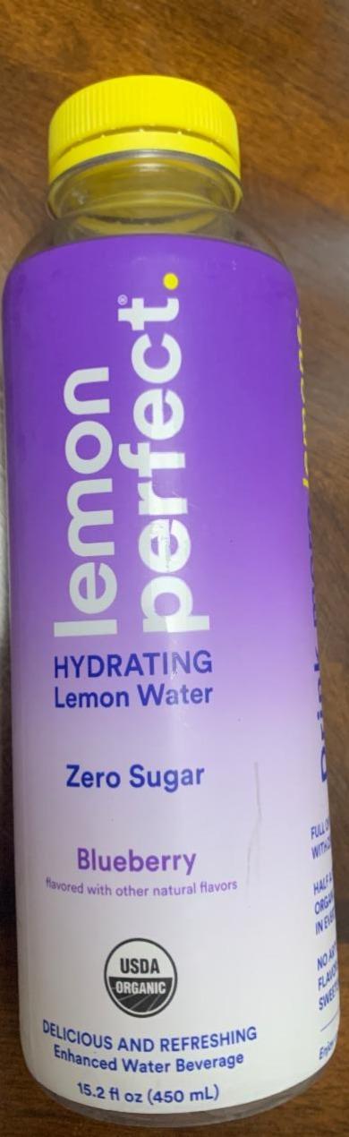 Фото - Hydrating lemon water blueberry Lemon Perfect
