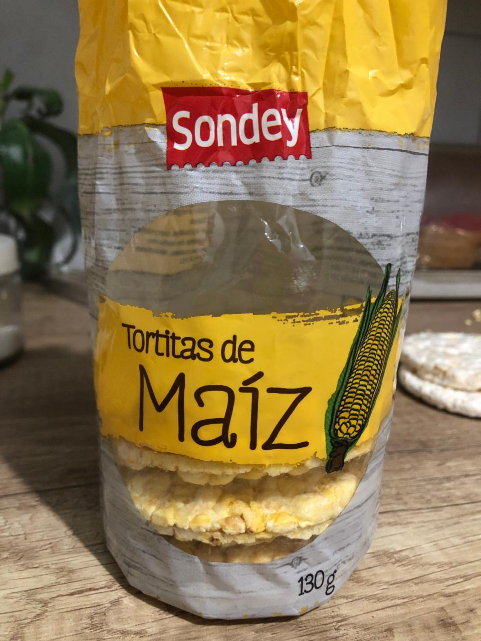 Фото - Хлібці кукурудзяні Tortitas de Maiz Sondey