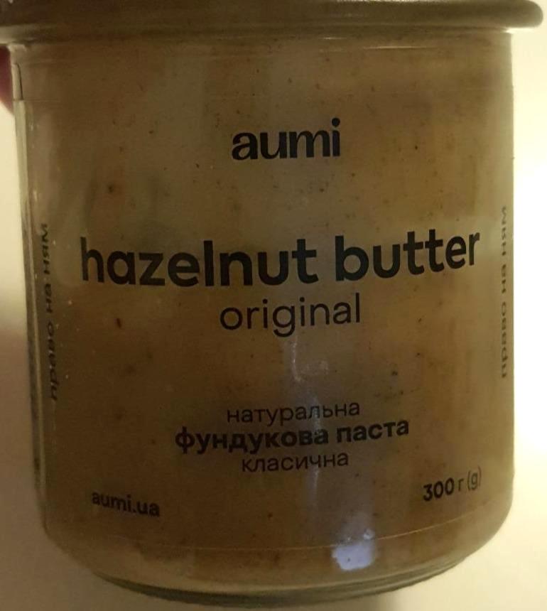 Фото - Паста фундукова класична Hazelnut Butter Aumi