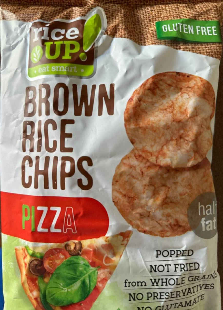Фото - Brown Rice Chips Pizza Rice up!