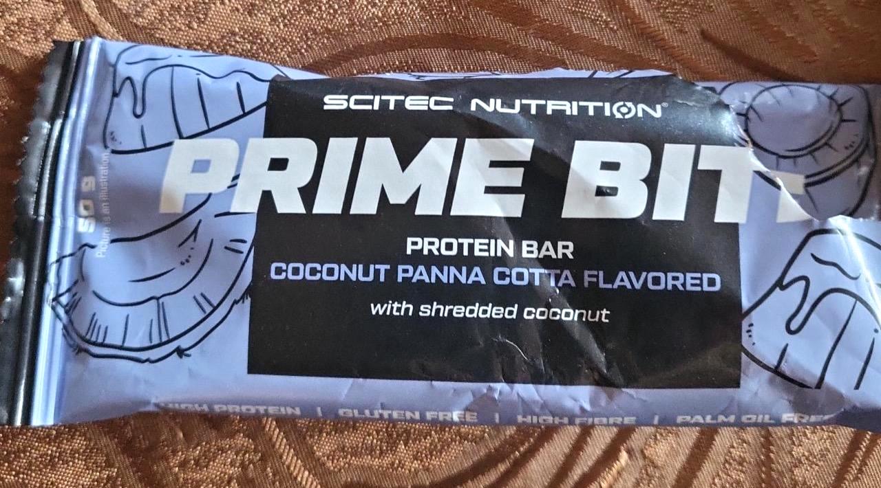 Фото - Prime bite protein bar coconut panna cotta Scitec Nutrition
