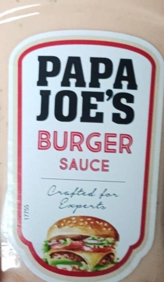 Фото - Burger Sauce Papa Joe's